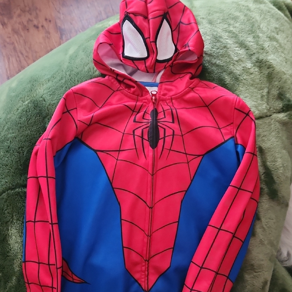 Jumping Beans Superhero Red and Blue Jacket